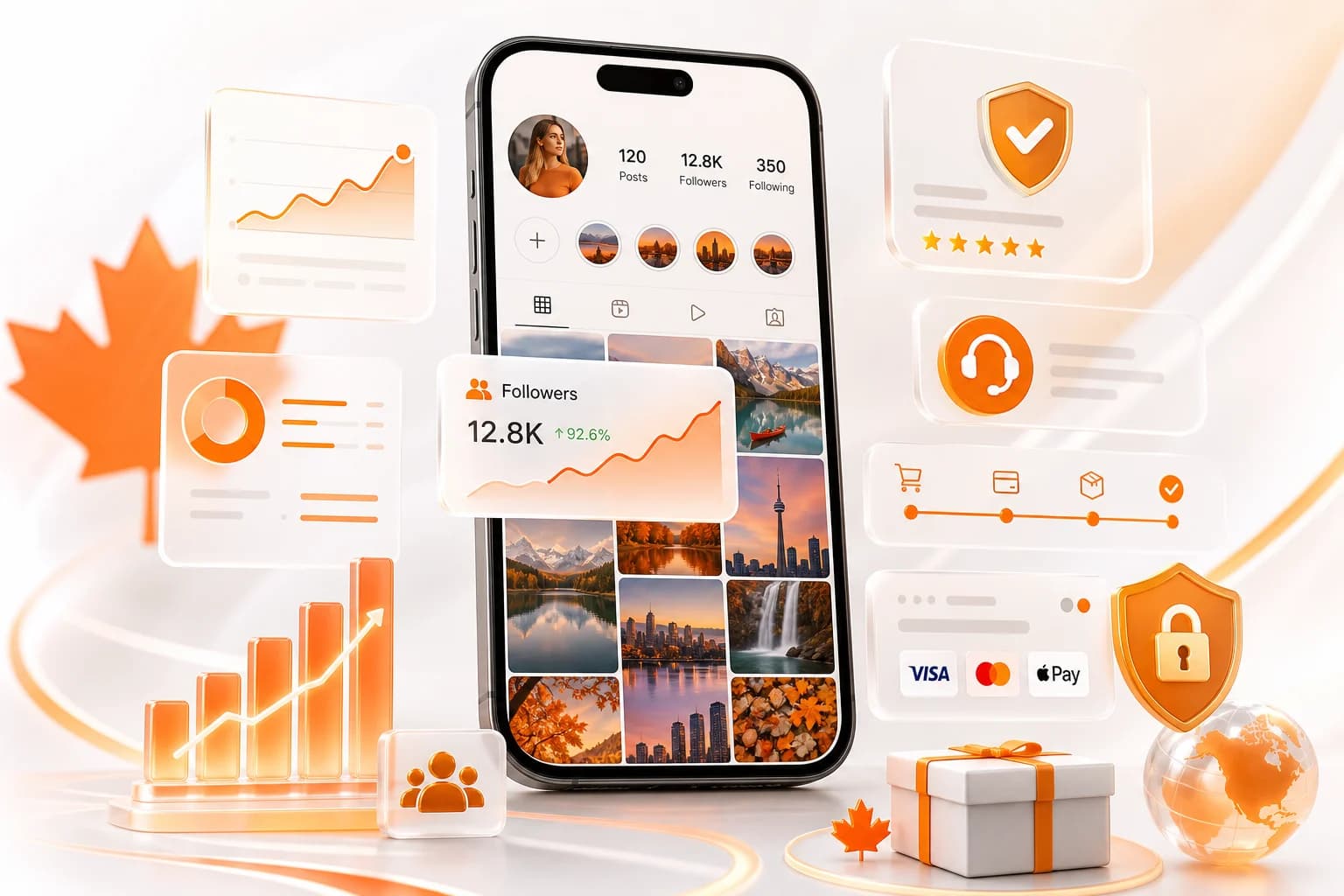 Ready to Grow Your Instagram Presence Buy Instagram followers in Canada through a secure online ordering platform